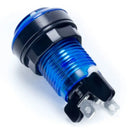 Paradise LED Button - Translucent Blue Paradise Arcade Shop