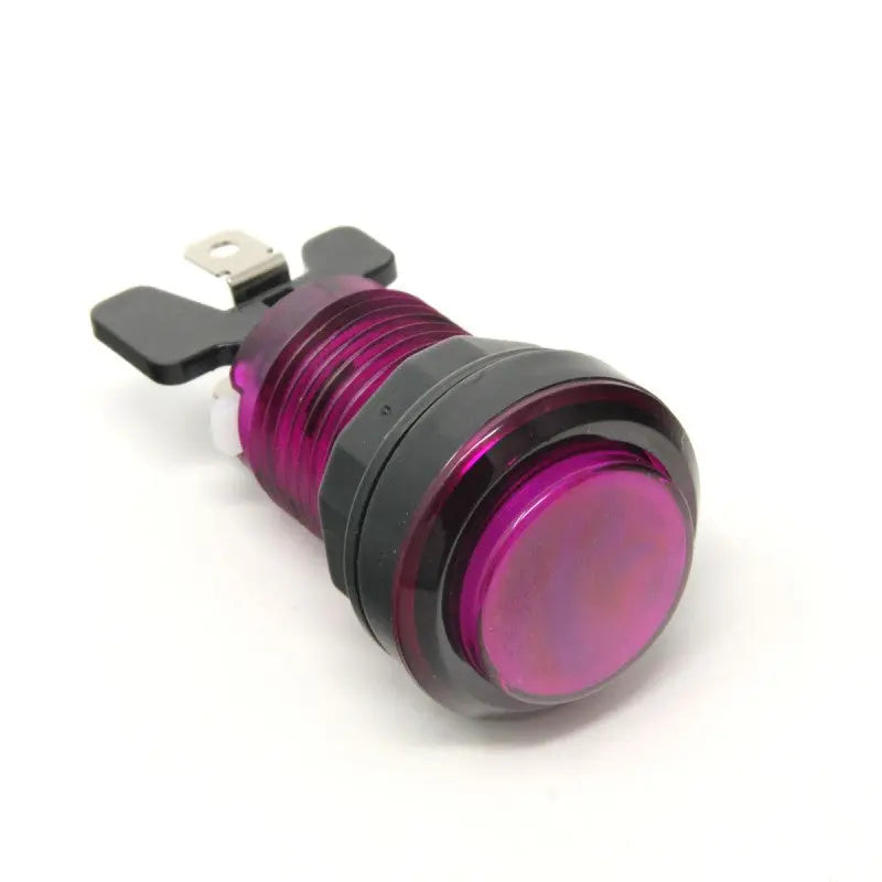 Paradise LED Button - Translucent Purple