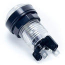 Paradise LED Button - Translucent White Paradise Arcade Shop