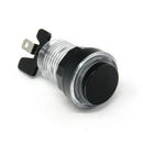 Paradise LED Button with Black Plunger - Translucent White Paradise Arcade Shop