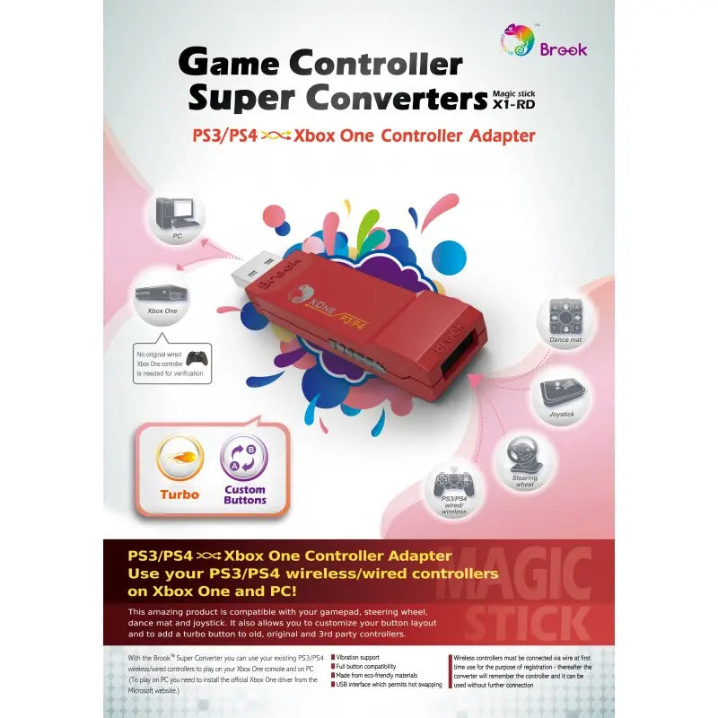PS3 / PS4 to Xbox One Super Converter