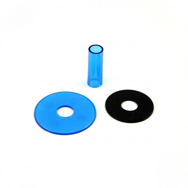 Sanwa JLF-CD Shaft Cover Kit - Blue Transparent Sanwa
