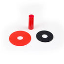 Sanwa JLF-CD Shaft Cover Kit - Red Translucent Sanwa