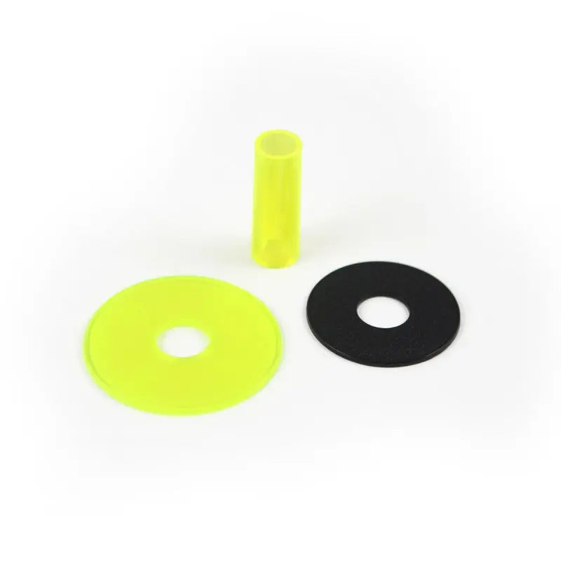 Sanwa JLF-CD Shaft Cover Kit - Yellow Translucent
