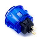 Sanwa OBSC-24 Snap-in Button - Clear Blue Sanwa