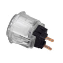 Sanwa OBSC-24 Snap-in Button - Clear White Sanwa