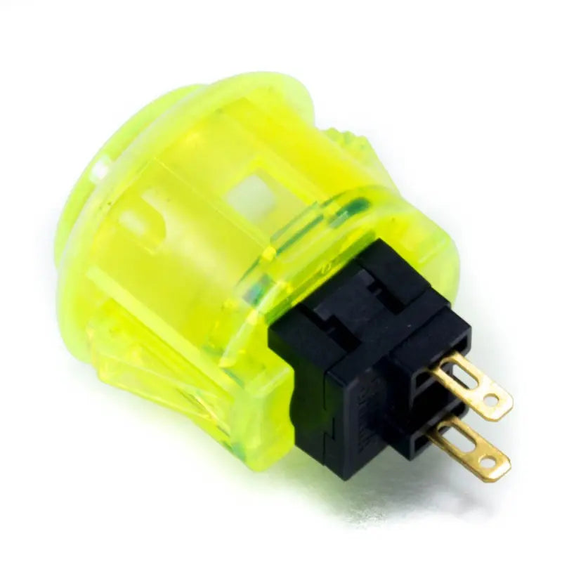 Sanwa OBSC-24 Snap-in Button - Clear Yellow Sanwa