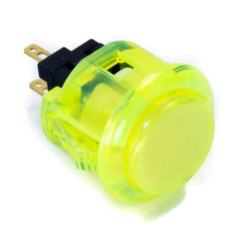 Sanwa OBSC-24 Snap-in Button - Clear Yellow Sanwa