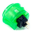 Sanwa OBSC-30 Snap-in Button - Clear Green Sanwa