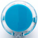 Sanwa OBSC-30 Snap-in Button - Clear White & Blue Plunger Sanwa