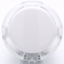 Sanwa OBSC-30 Snap-in Button - Clear White & White Plunger Sanwa