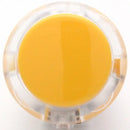 Sanwa OBSC-30 Snap-in Button - Clear White & Yellow Plunger Sanwa