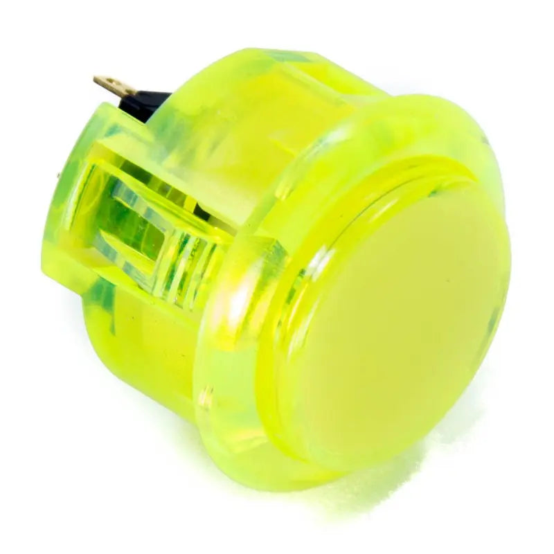 Sanwa OBSC-30 Snap-in Button - Clear Yellow