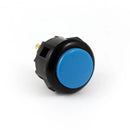 Sanwa OBSF-24 Snap-in Button - Black & Blue Sanwa