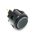 Sanwa OBSF-24 Snap-in Button - Black & Dark Hai Sanwa