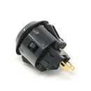 Sanwa OBSF-24 Snap-in Button - Black & Dark Hai Sanwa