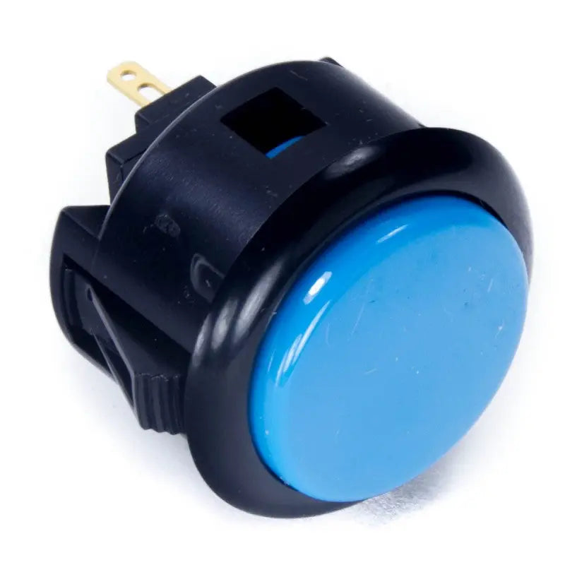 Sanwa OBSF-30 Snap-in Button - Black & Blue