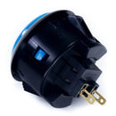 Sanwa OBSF-30 Snap-in Button - Black & Blue Sanwa