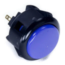 Sanwa OBSFE-30 Snap-in Silent Button - Black & Dark Blue Sanwa