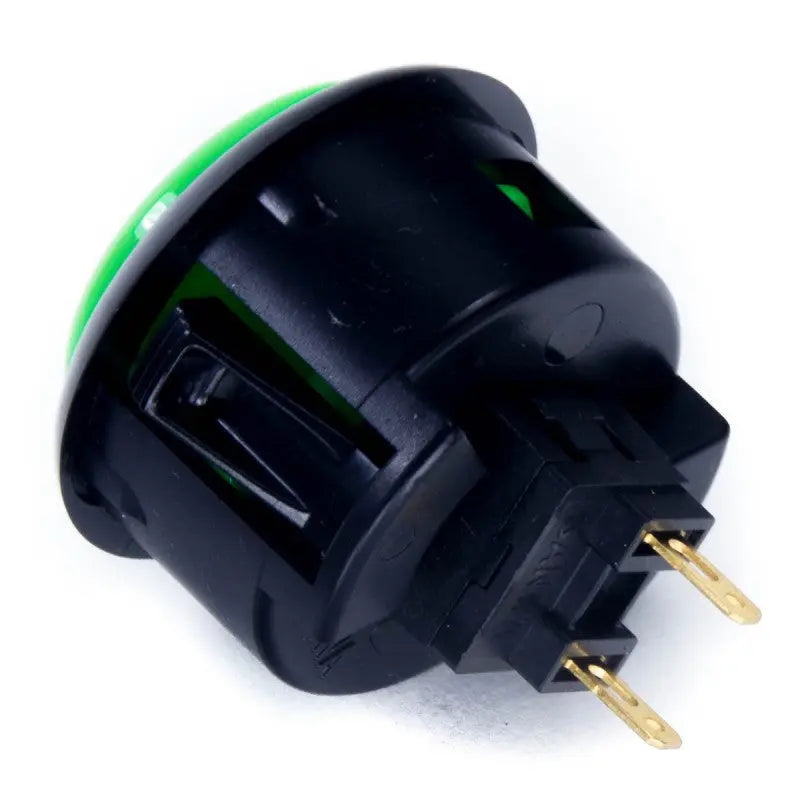Sanwa OBSF-30 Snap-in Button - Black & Green