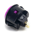 Sanwa OBSF-30 Snap-in Button - Black & Violet Sanwa