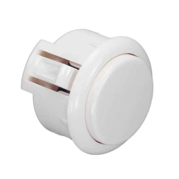 Sanwa OBSF-30 White 30mm Pushbutton | Paradise Arcade