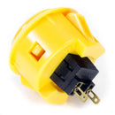 Sanwa OBSF-30 Snap-in Button - Yellow Sanwa