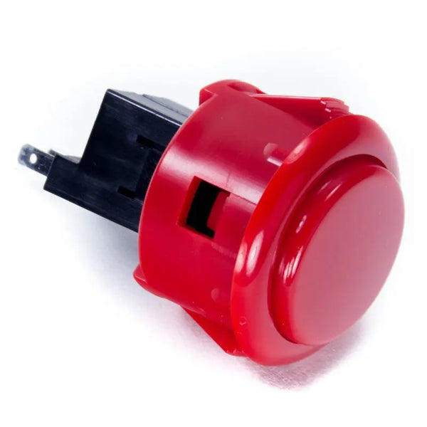 Sanwa OBSF-30RG Pushbutton 30mm Red | Paradise Arcade