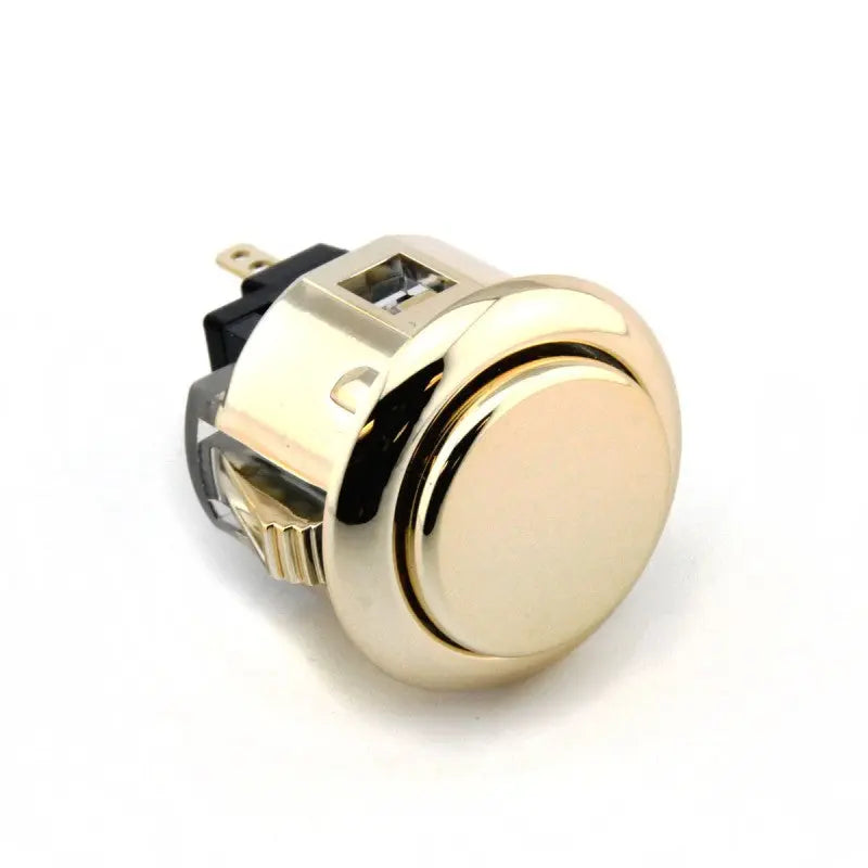 Sanwa OBSJ-24 Snap-in Button - Metallic Gold