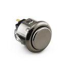 Sanwa OBSJ-24 Snap-in Button - Metallic Gun Metal Sanwa