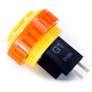 Sanwa OBSN-30RG Screw-in Button - Yellow Sanwa