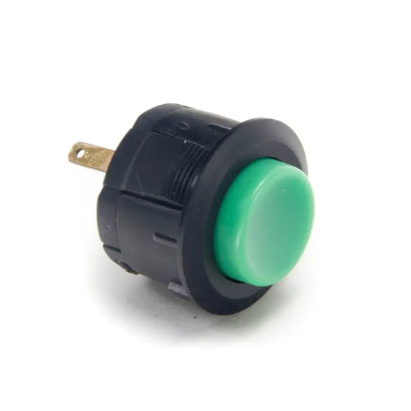 Sanwa SDM-20 20mm Green Snap-In Pushbutton | Paradise Arcade