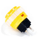 Seimitsu PS-14-DN 24 mm Screw-in Button - Yellow Seimitsu