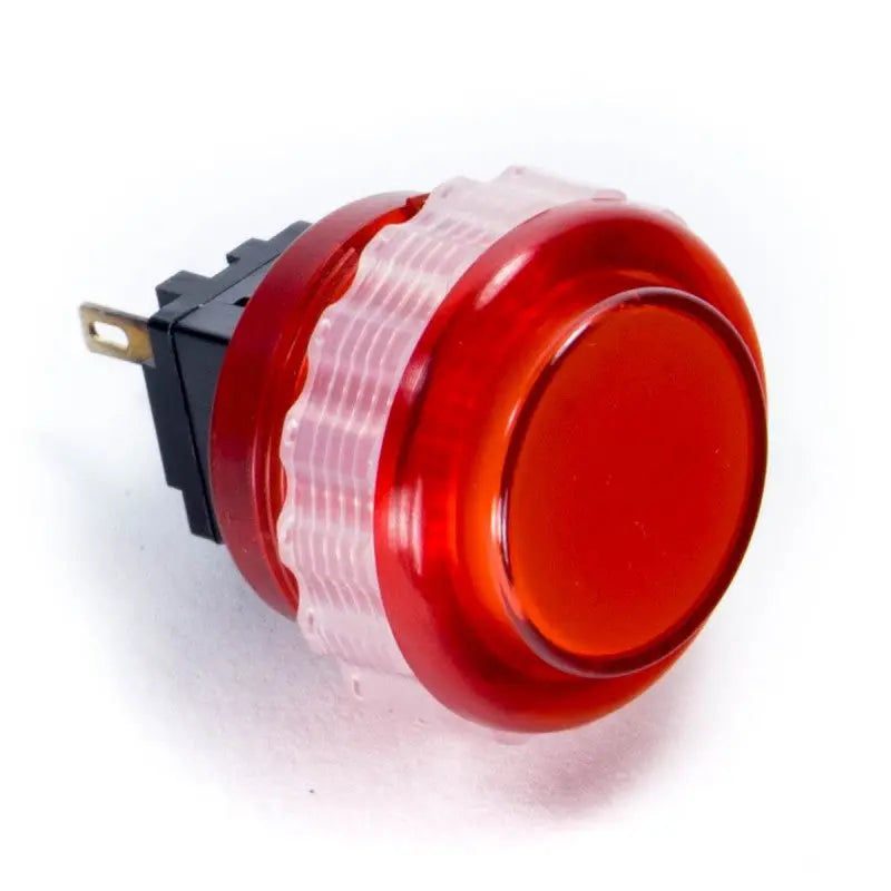 Seimitsu PS-14-DNK 24 mm Screw-in Button - Clear Red