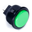 Seimitsu PS-14-G 30 mm Snap-in Button - Black & Green Seimitsu