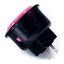 Seimitsu PS-14-G 30 mm Snap-in Button - Black & Pink Seimitsu