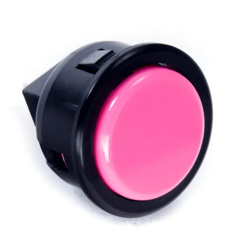 Seimitsu PS-14-G 30 mm Snap-in Button - Black & Pink Seimitsu