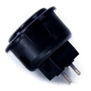 Seimitsu PS-14-G 30 mm Snap-in Button - Black Seimitsu