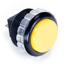Seimitsu PS-14-GN 30 mm Screw-in Button - Black & Yellow Seimitsu
