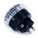 Seimitsu PS-14-GN-C 30 mm Screw-in Button - Black Seimitsu