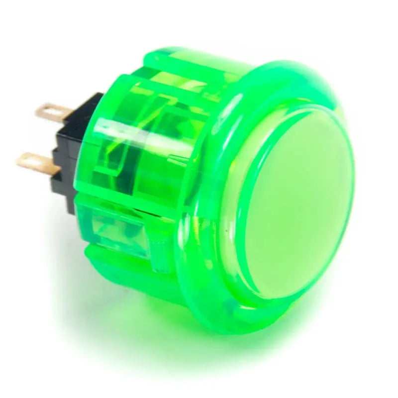Seimitsu PS-14-K 30 mm Snap-in Button - Clear Green