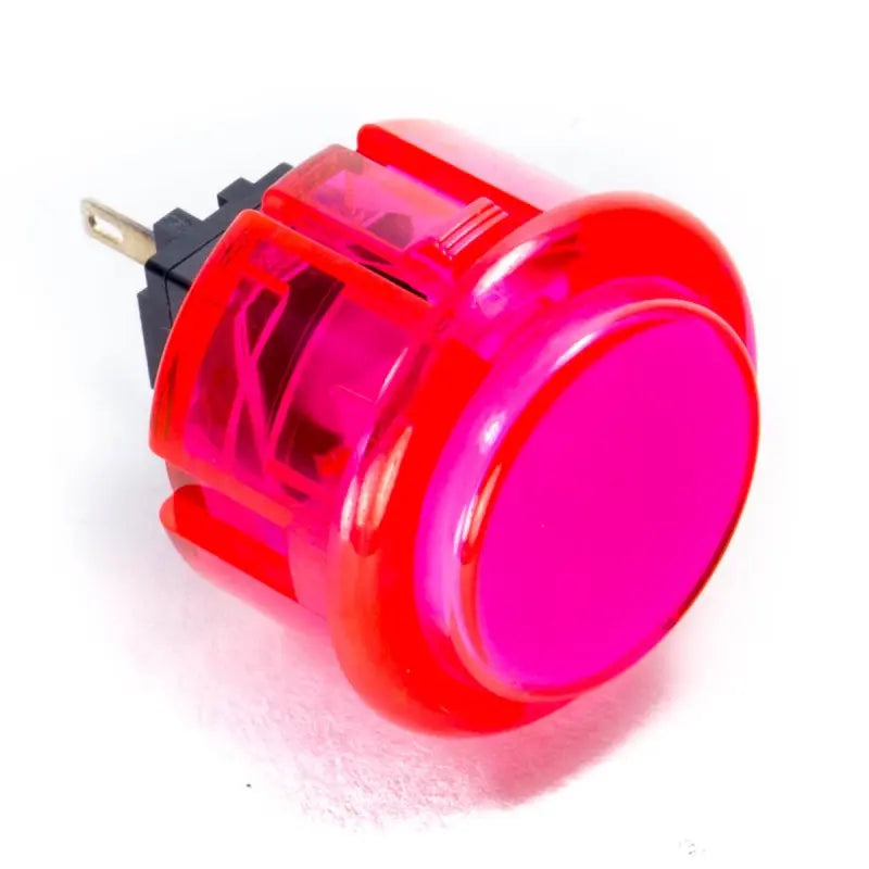 Seimitsu PS-14-K 30 mm Snap-in Button - Clear Pink