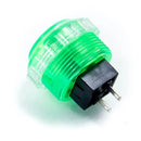 Seimitsu PS-14-KN 30 mm Screw-in Button - Clear Green Seimitsu
