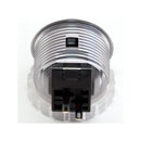 Seimitsu PS-14-KN 30 mm Screw-in Button - Clear White & Black Seimitsu