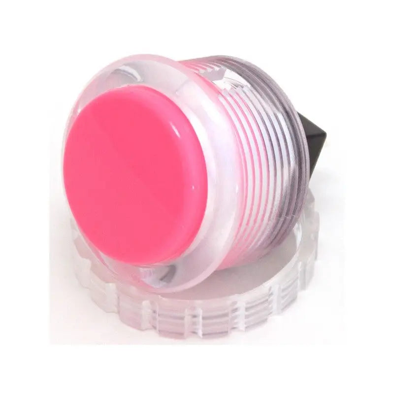 Seimitsu PS-14-KN 30 mm Screw-in Button - Clear White & Pink Seimitsu