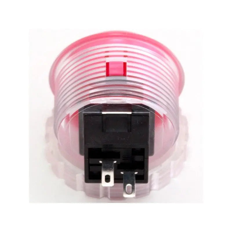 Seimitsu PS-14-KN 30 mm Screw-in Button - Clear White & Pink