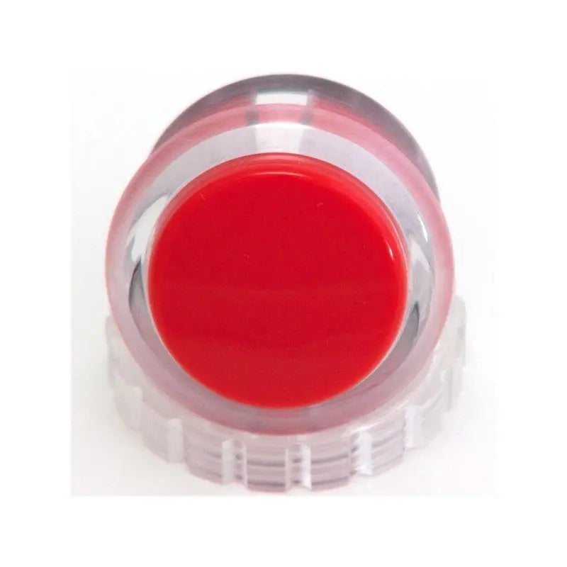 Seimitsu PS-14-KN 30 mm Screw-in Button - Clear White & Red