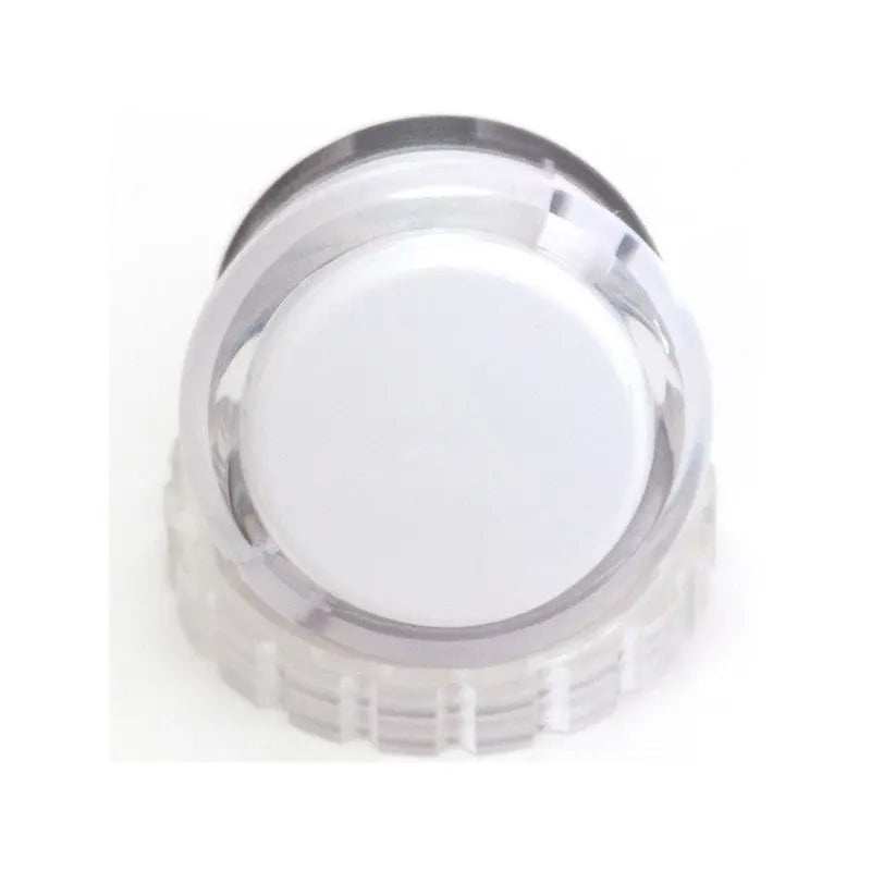 Seimitsu PS-14-KN 30 mm Screw-in Button - Clear White & White Seimitsu