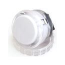 Seimitsu PS-14-KN 30 mm Screw-in Button - Clear White & White Seimitsu