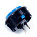 Seimitsu PS-15 30 mm Snap-in Button - Black & Blue Seimitsu